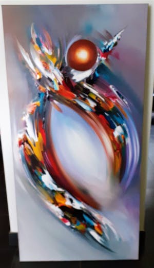 Gena - 'Visual Mind', groot schilderij kopen? Bied vanaf 395!