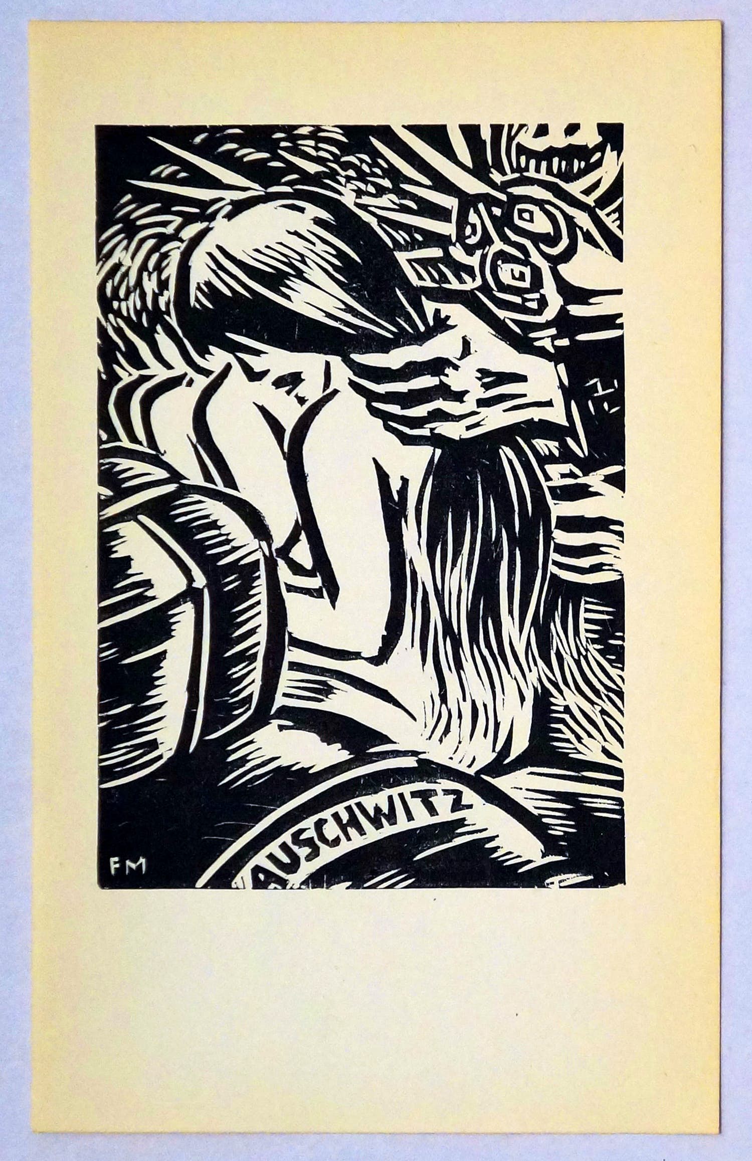 Frans Masereel - Original Holzschnitt "Vom Verfall zum Triumph", signiert in der Platte kopen? Bied vanaf 20!