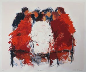 Wil Willemsen - Zeefdruk, The publishers - Ingelijst (Groot) kopen? Bied vanaf 50!