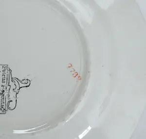 Firma Regout & Co - woman's portret kopen? Bied vanaf 1!