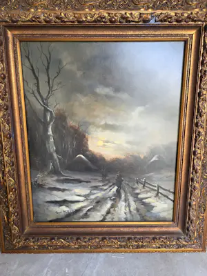 Toon Koster - Wintergezicht kopen? Bied vanaf 200!