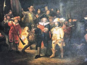 Niet of onleesbaar gesigneerd - Nachtwacht kopen? Bied vanaf 1!