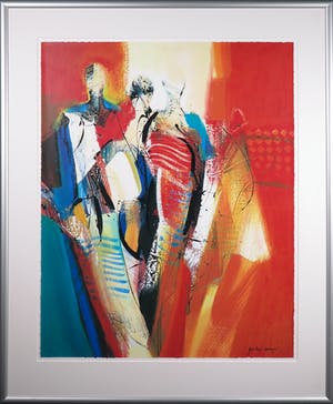 Peter Meijer - Zeefdruk, Pascalle - Ingelijst (Groot) kopen? Bied vanaf 50!