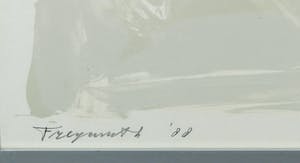 Alphons Freijmuth - Zeefdruk, Zonder titel - Ingelijst kopen? Bied vanaf 1!