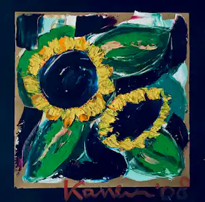 Jacob Kanbier - Zonnebloemen verkauft für € 135!
