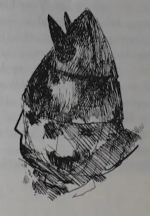 Dirkje Kuik - 2 inkttekening: uit boek "De nachtcactus bloeit - 1982 kopen? Bied vanaf 75!