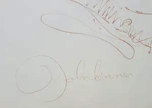 John Lennon - Yoko spreadeagled, lithografische prent kopen? Bied vanaf 50!