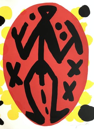 A.R. Penck - Lustgarten kopen? Bied vanaf 750!