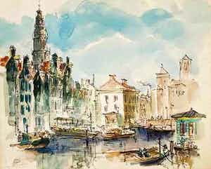 Rein Snapper - Damrak, Amsterdam verkocht voor € 45!