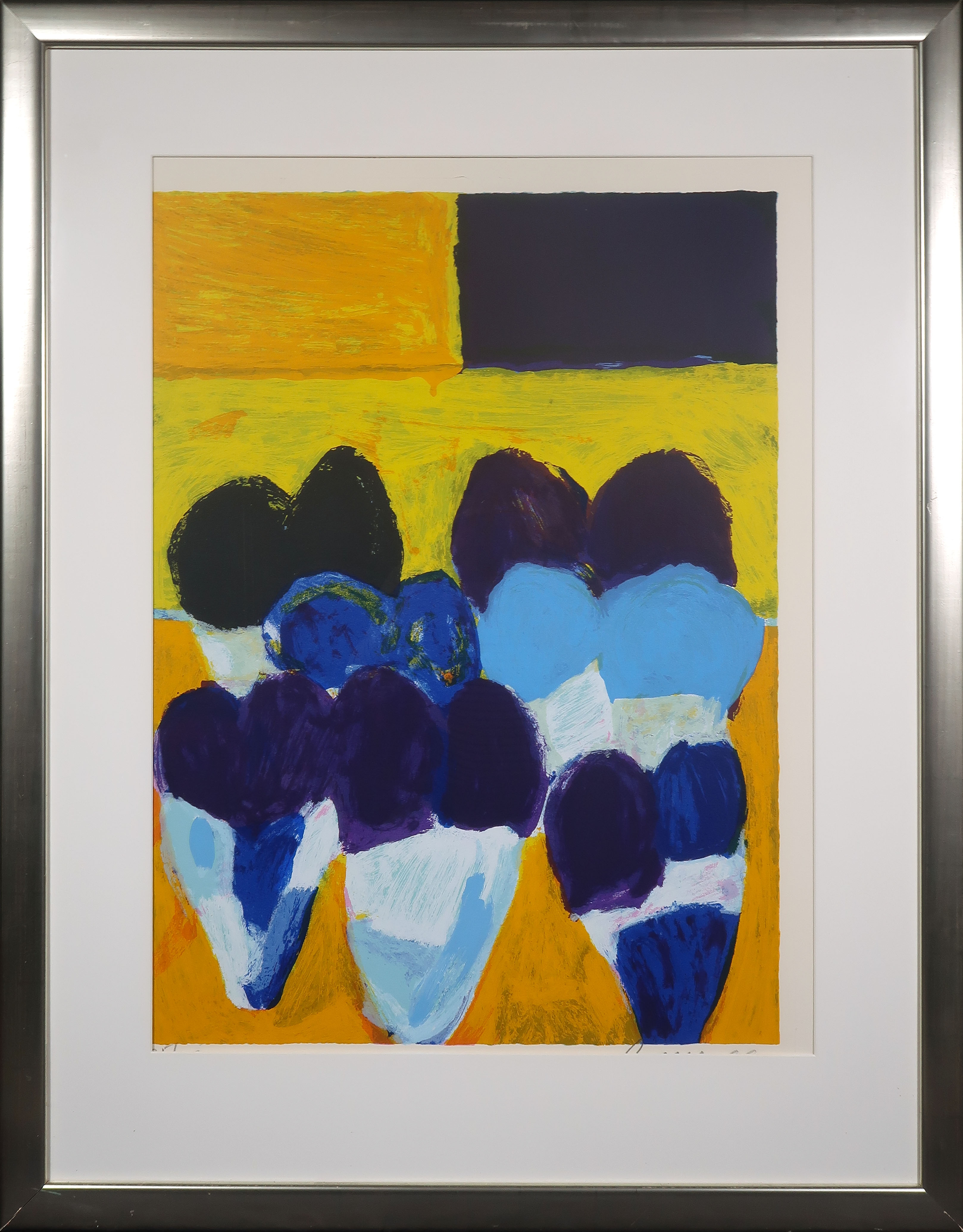 Jan Cremer - Zeefdruk, Tulpen - Ingelijst (Groot) kopen? Bied vanaf 110!
