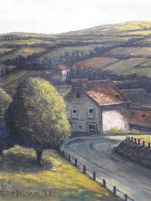 Piet Bulthuis - Limburgs landschap kopen? Bied vanaf 125!