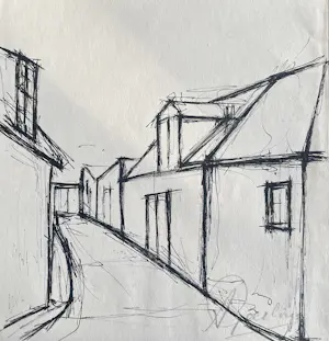 Anton Geerlings - Verschillende stadsgezichten kopen? Bied vanaf 100!