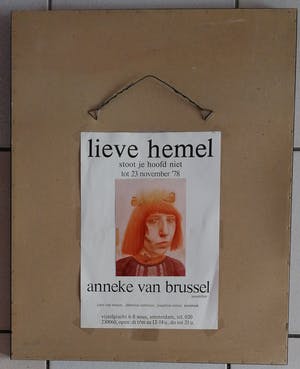 Anneke van Brussel - Zelfportret met vlinders en sprinkhanen kopen? Bied vanaf 400!