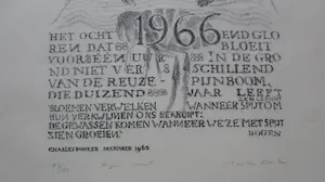 Charles Donker - Litho: Het ochtendgloren - 1965 kopen? Bied vanaf 79!