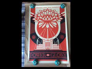 Shepard Fairey - Green Power verkocht voor € 80!