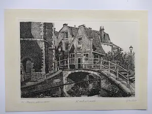 Willem Minderman - 1978 - Kerkstraat (Delft) kopen? Bied vanaf 60!