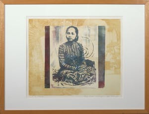 Leentje Linders - Kleurenets, In the afternoon - Ingelijst kopen? Bied vanaf 50!