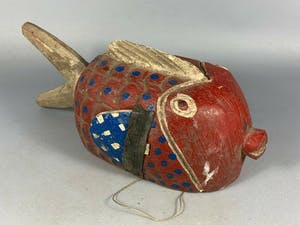 Bobo - 200949 - Old African Bozo fish marionet - Mali kopen? Bied vanaf 45!