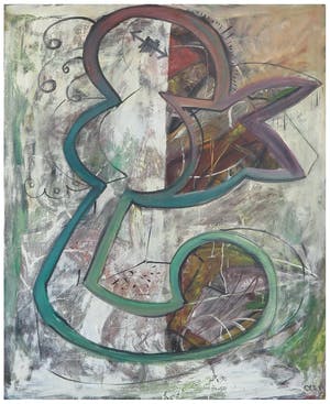 Carlos Re - Olieverf op doek, Zonder Titel (Zeer Groot) kopen? Bied vanaf 1!