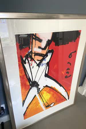 Herman Brood - Golfer verkocht voor € 650!