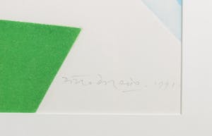 Piero Dorazio - Aquatint, Wigwam - Ingelijst (Zeer Groot!!) kopen? Bied vanaf 150!