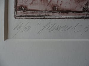 Enric Adsera Riba - Zeefdruk. Titel, "Silverseal". kopen? Bied vanaf 30!