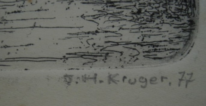 Niet of onleesbaar gesigneerd - Amsterdam Keizersgracht 1977 kopen? Bied vanaf 1!