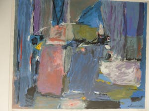 Wil van Leeuwen - Litho, De lente, Ingelijst kopen? Bied vanaf 45!