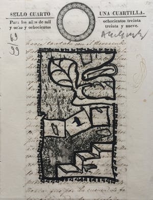 Pierre Alechinsky - Una Cuartilla - ets/aquatint 1993 - oplage 99 kopen? Bied vanaf 595!