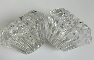 Kristalunie Maastricht - Kandelaars ontwerp Max Verboeket (2) kopen? Bied vanaf 20!