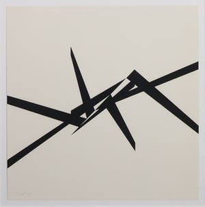 Niet of onleesbaar gesigneerd - Zeefdruk, Zonder titel - Ingelijst kopen? Bied vanaf 10!