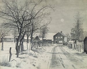 Toine Corstjens - Winter in Limburg kopen? Bied vanaf 135!