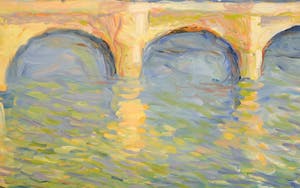 Patrick Marie - Le pont neuf - le soir III kopen? Bied vanaf 1!