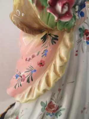 Real Fabbrica Capodimonte - Handgeschilderde figuurtje 30 cm! kopen? Bied vanaf 50!