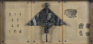 Jan Bollaert - Gemengde techniek op board, Delta - Ingelijst kopen? Bied vanaf 50!