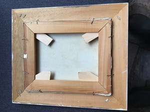 Niet of onleesbaar gesigneerd - Pot rode bloemen kopen? Bied vanaf 1!