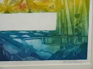 Marlies Knops - Ingelijste ets , Vlinders & Violen – nr. 6 van 30 ex. - 1988 kopen? Bied vanaf 1!