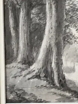 Jan Ensingh - Twee landschappen met bomen kopen? Bied vanaf 50!