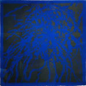 Rob Lodder - zonder titel met lijst (GJ-1) verkocht voor € 55!