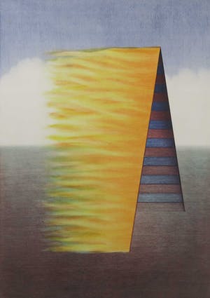 Leo van Steensel - Ets, Shelter - Ingelijst (Groot) kopen? Bied vanaf 40!