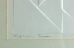 Harry van Kuyk - Reliëfdruk, Tangram kopen? Bied vanaf 1!