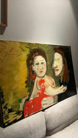 Onbekend - Kleurrijk schilderij kopen? Bied vanaf 150!