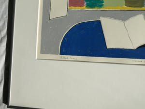 Harrie Gerritz - Ingelijste zeefdruk , Black Totem – 1990 – oplage 30 kopen? Bied vanaf 55!