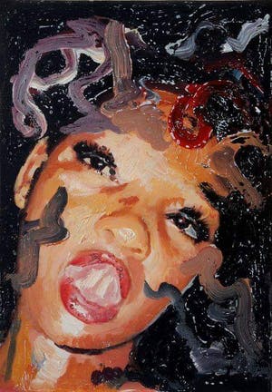 Peter Klashorst - Gemengde techniek - Handgesigneerd !!! kopen? Bied vanaf 75!