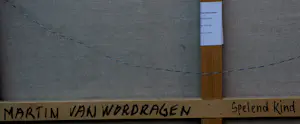 Martin van Wordragen - Ingelijste olieverf: "Spelend kind" - 2002 kopen? Bied vanaf 475!