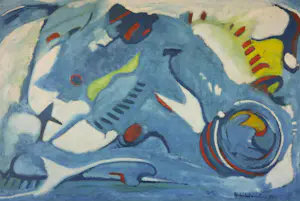 Mado Schoolmeesters - Olieverf op doek, Waterspelende dolfijn - Ingelijst (Groot) kopen? Bied vanaf 250!