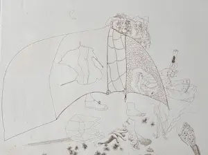 Jorge Castillo - Originele, gesigneerde ets - 1978 - 20/75 kopen? Bied vanaf 125!