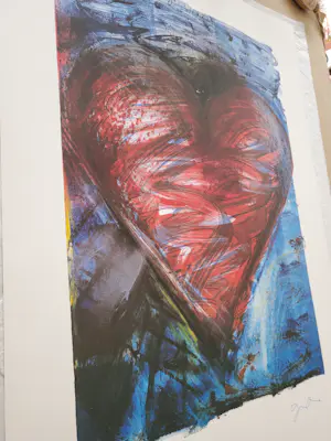 Jim Dine - Ohne Titel, signiert kopen? Bied vanaf 360!