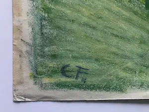 Kees Franse - Kleurrijk landschap kopen? Bied vanaf 39!