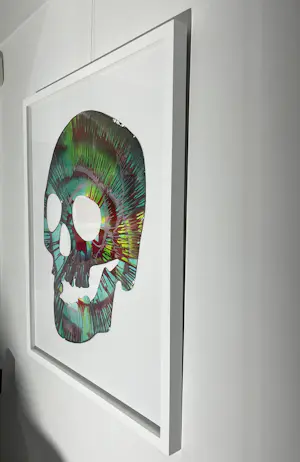 Damien Hirst - Skull Spin Painting - UNIEK - 2009 kopen? Bied vanaf 1995!